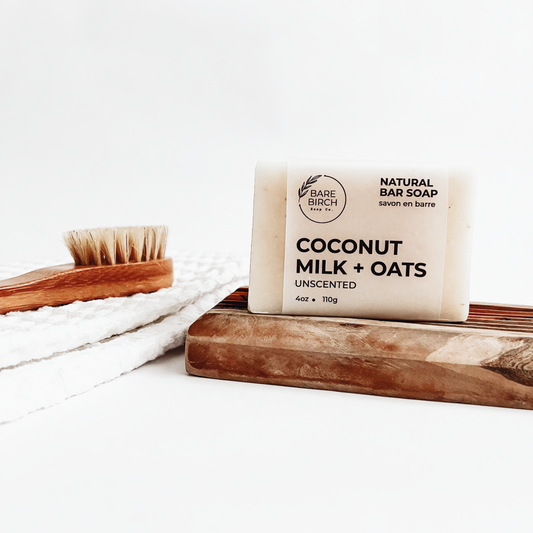 COCONUT MILK + OATS - UNSCENTED SOAP