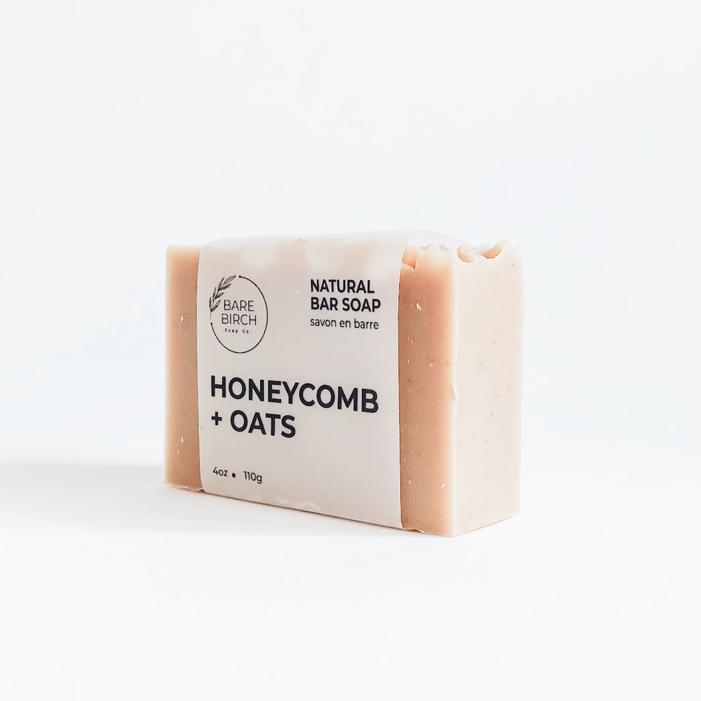 Natural Honey + Oats Soap