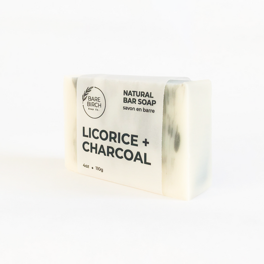Licorice + Charcoal Natural Soap