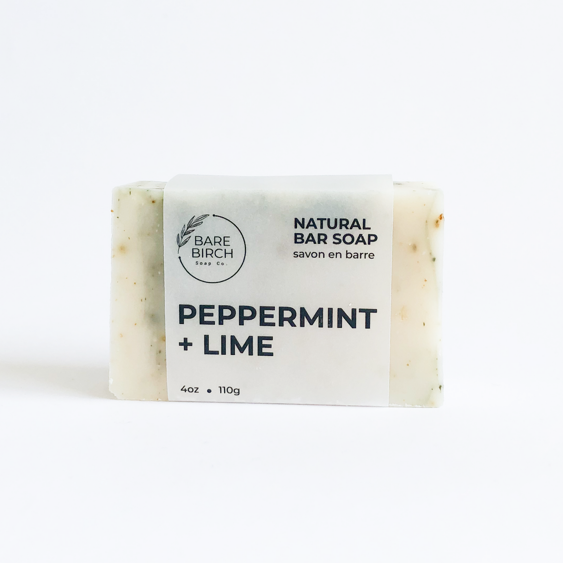 Natural Peppermint + Lime Soap